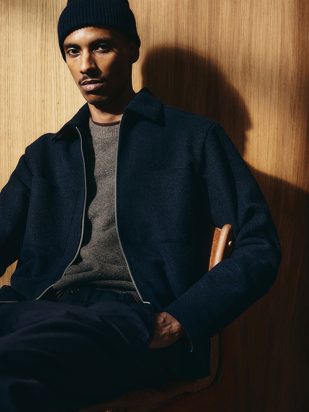 

H&M Zip-Through Jacket, Blue
