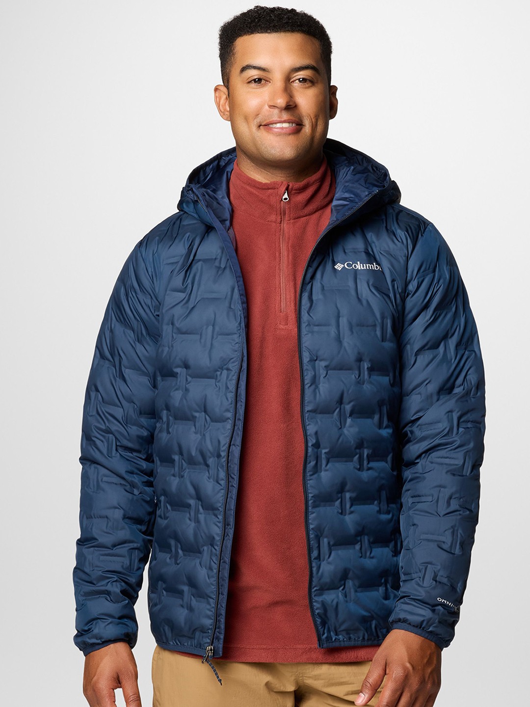 

Columbia Omni-Heat Reflective Delta Ridge II Down Jacket, Navy blue