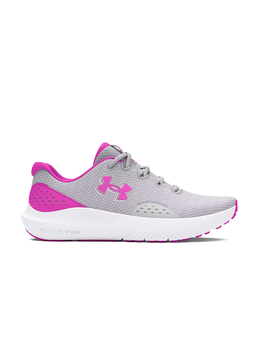 

UNDER ARMOUR Women Charged Surge 4 Running Shoes, Grey