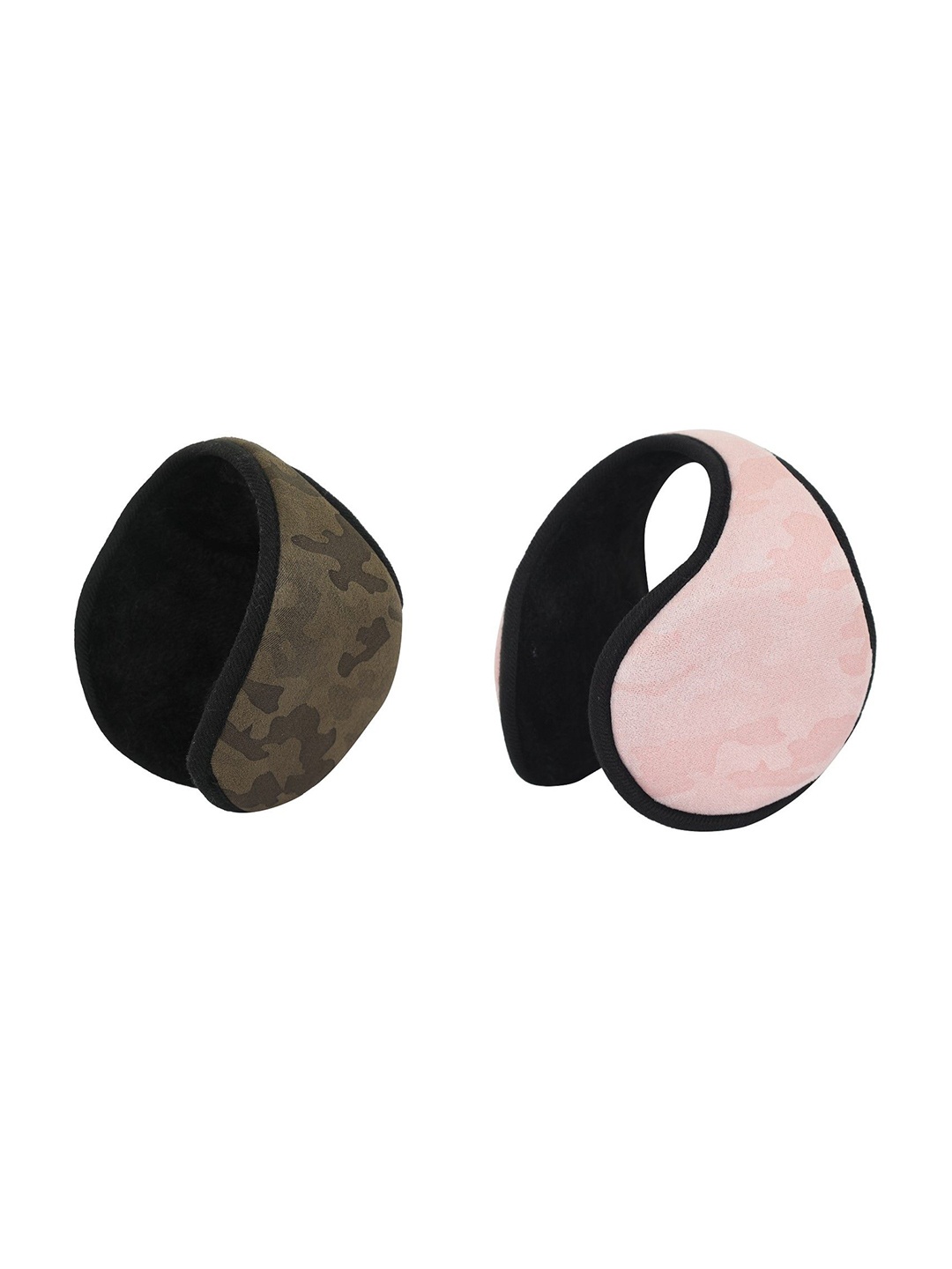 

FabSeasons Men Set of 2 Fur Hairband, Pink
