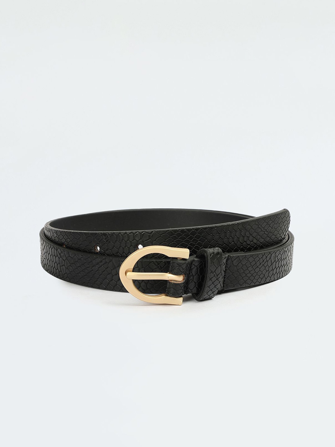 

max Women PU Belt, Black