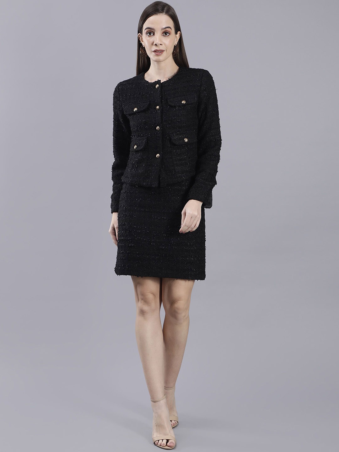 

SAFFE Women Tailored Jacket, Black