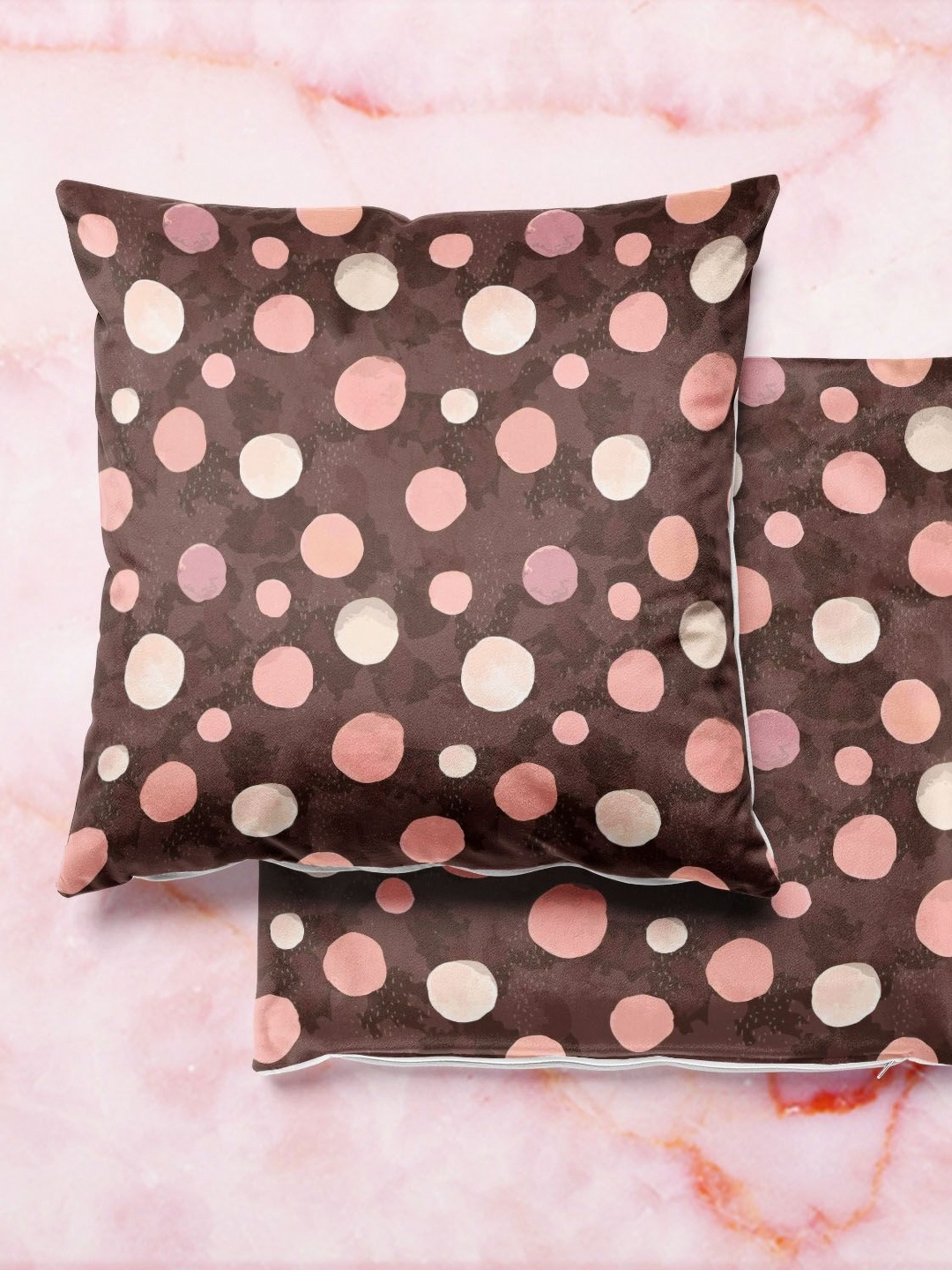 

ArtzFolio Multicoloured Set of 2 Square Cushion Covers, Multi