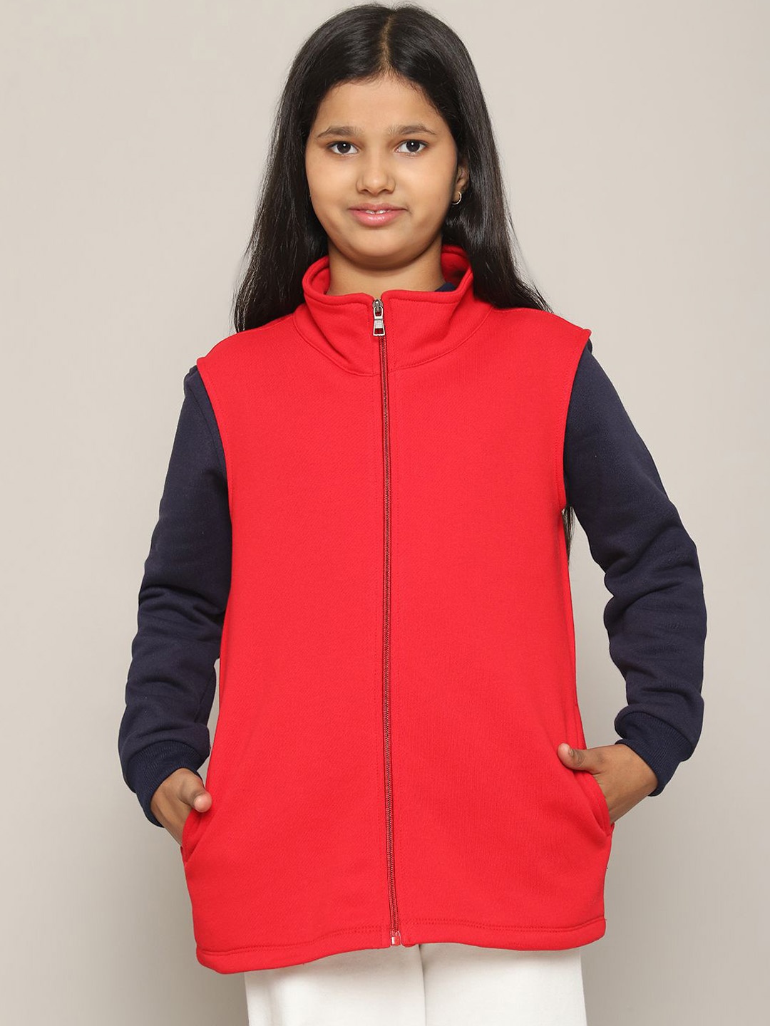 

Rute Girls Jacket, Red