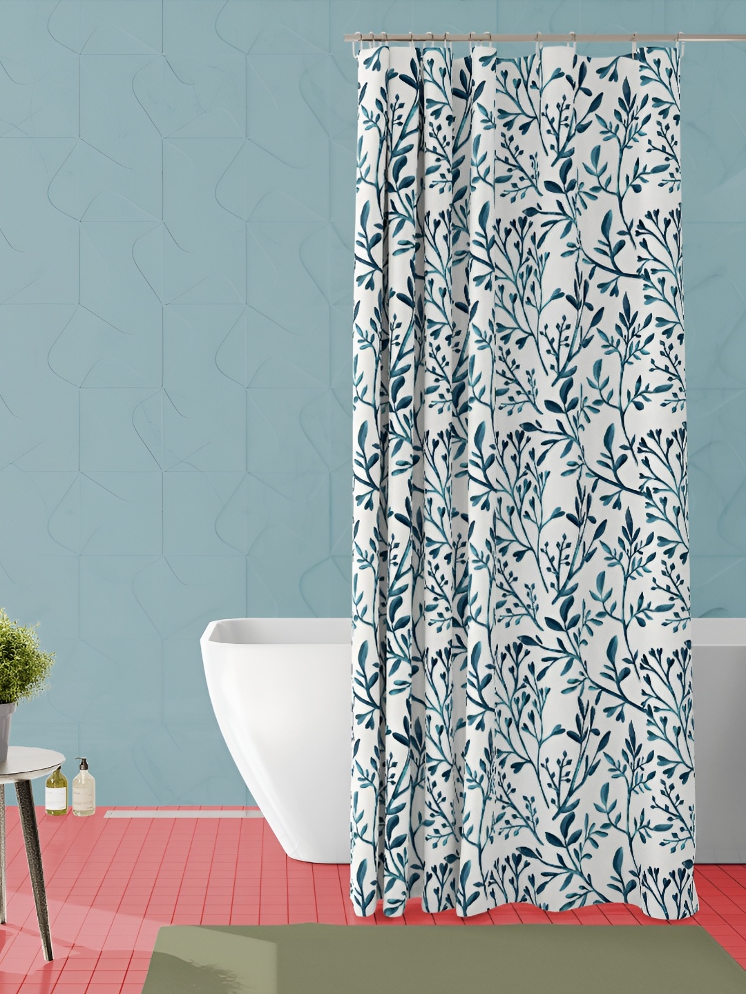 

ArtzFolio Single Piece Waterproof Polyester Shower Curtain, Multi