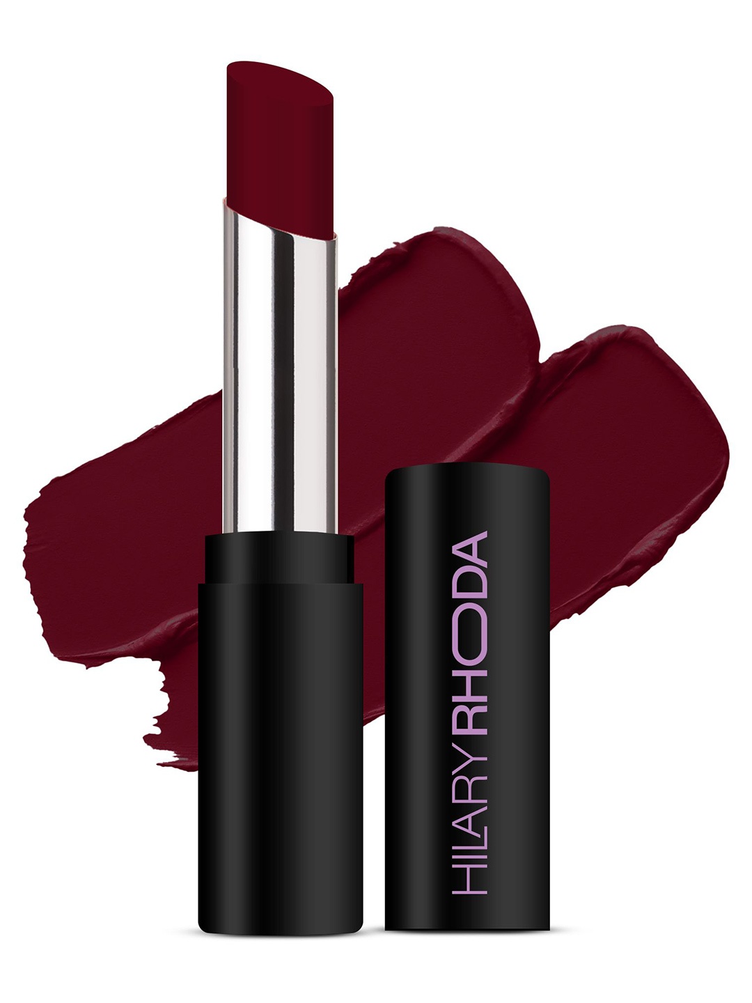 

Hilary Rhoda Power Stay Non-Transfer Matte Lipstick with Shea Butter - Rich Red 14