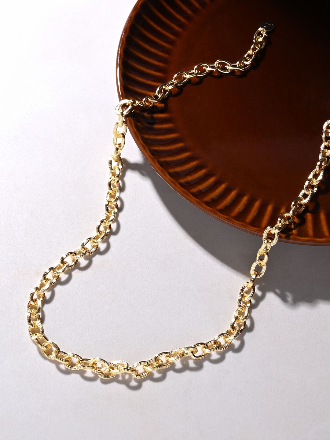

Accessorize Brass Gold-Plated Handcrafted Necklace
