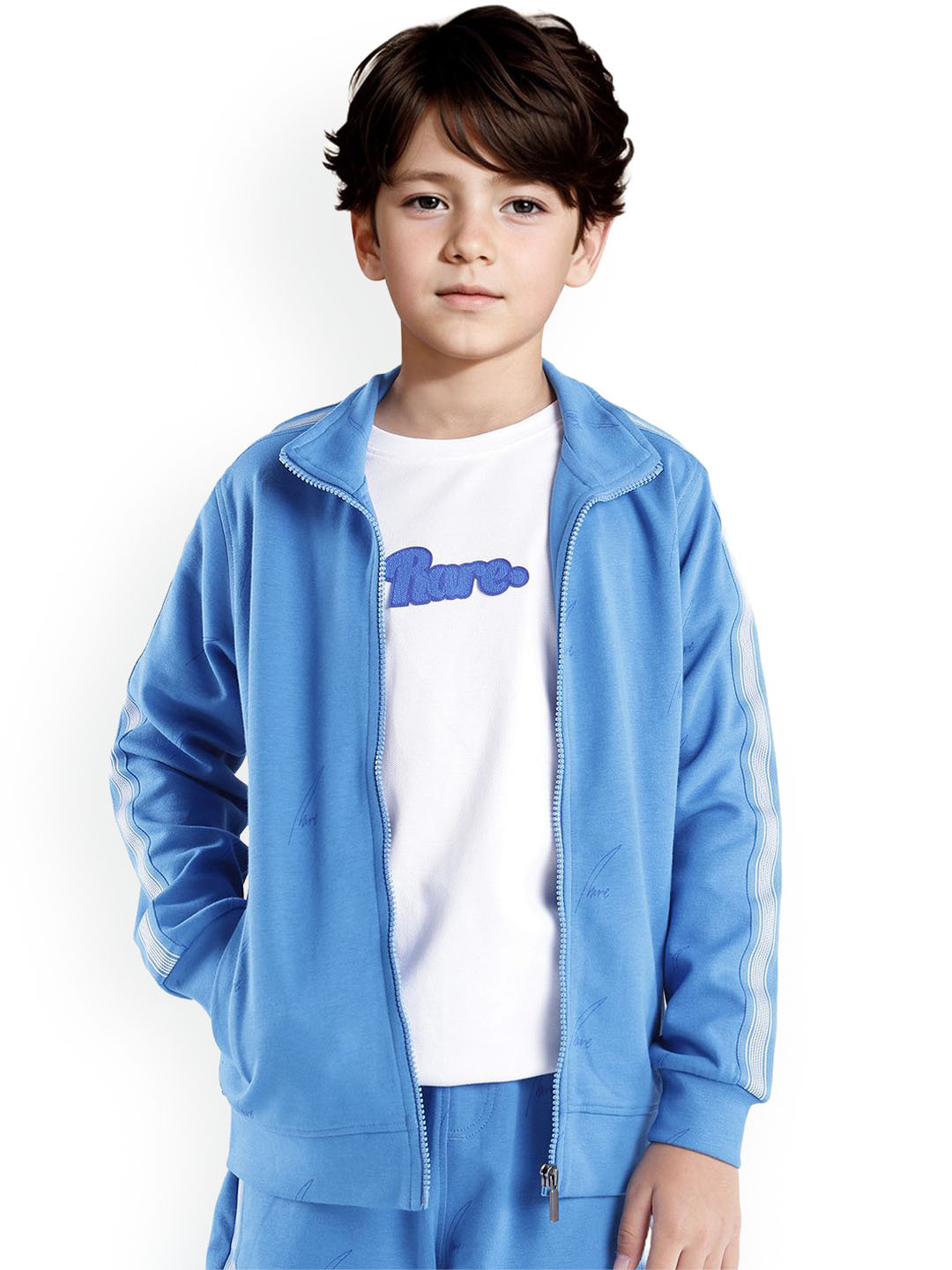 

Rare Ones Boys Jelly Print Jacket, Blue