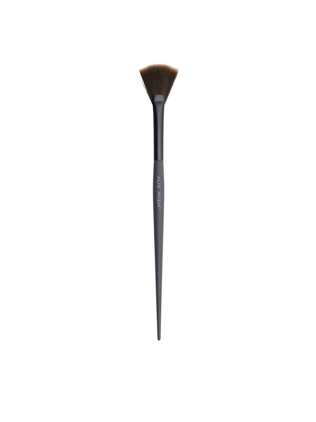 

ALIX AVIEN PARIS Fan Shaped Make- Up Brush, Brown