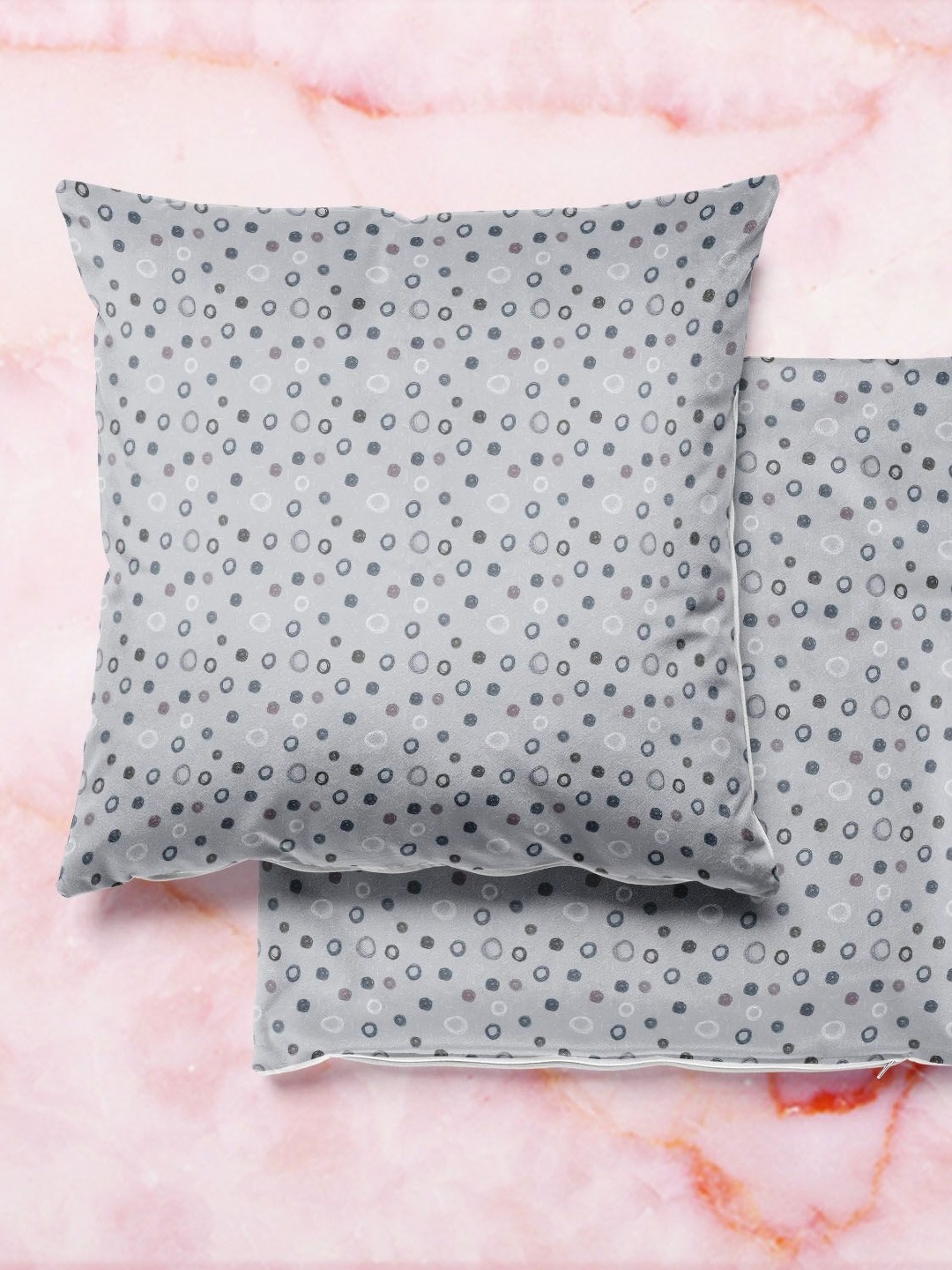 

ArtzFolio Multicoloured Set of 2 Square Cushion Covers, Multi