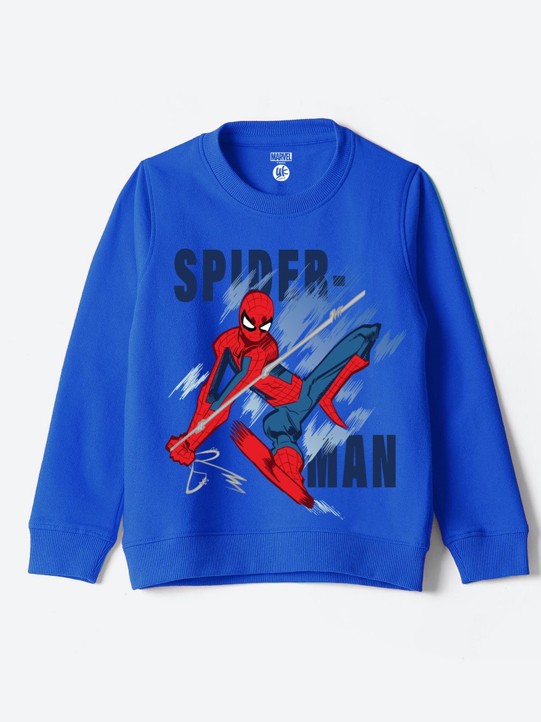 

YK Disney Boys Graphic Printed Long Sleeves Sweatshirt, Blue
