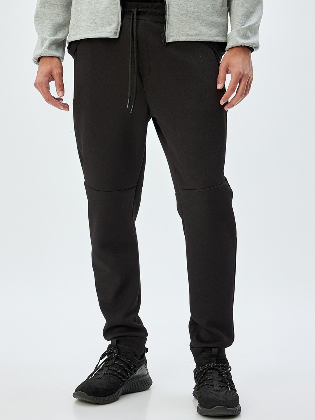 

Koton Men Mid-Rise Track Pants, Black