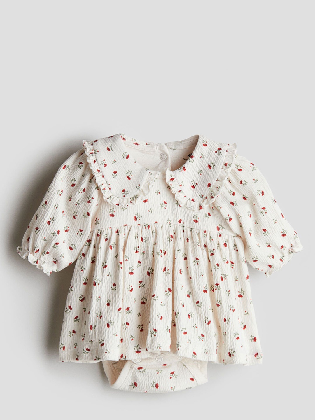 

H&M Girls Bodysuit Dress, White