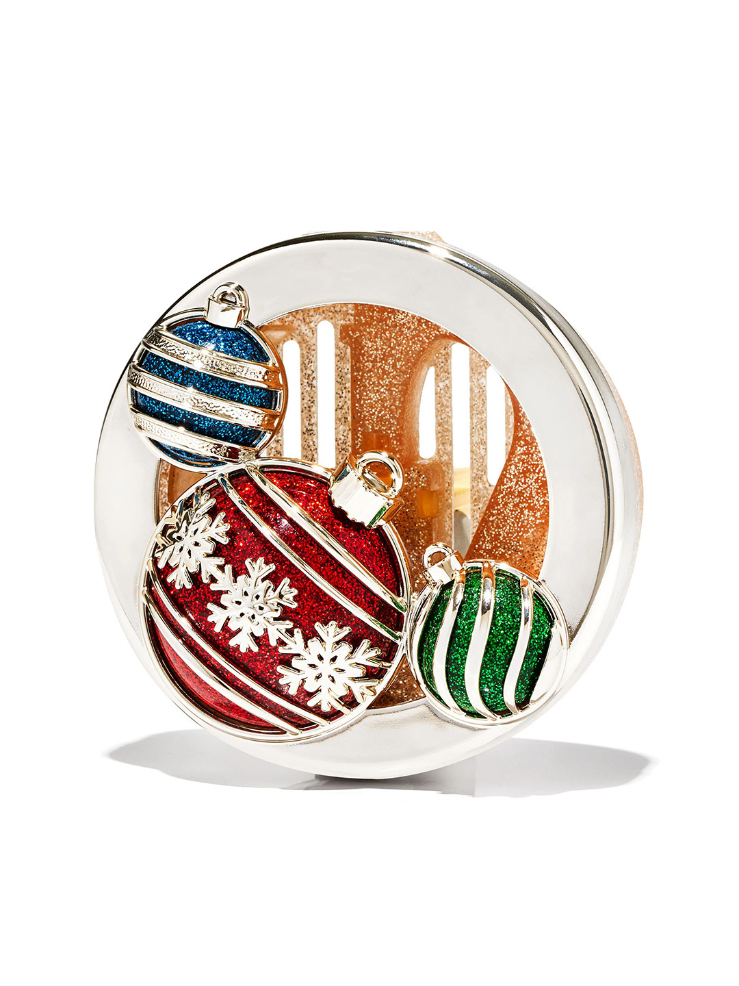 

Bath & Body Works Ornaments Vent Clip Car Fragrance Holder, White
