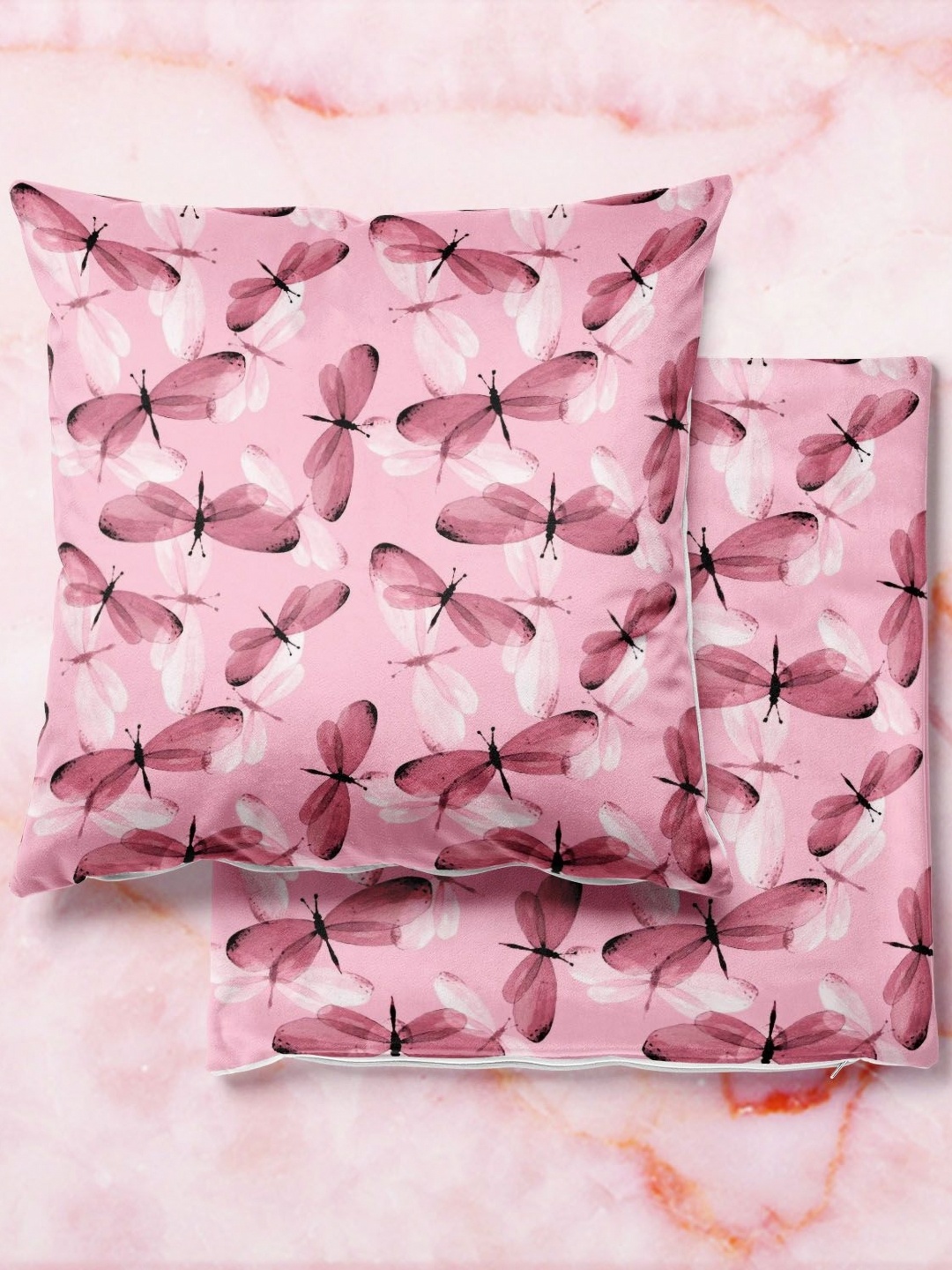 

ArtzFolio Multicoloured Set of 2 Square Cushion Covers, Multi