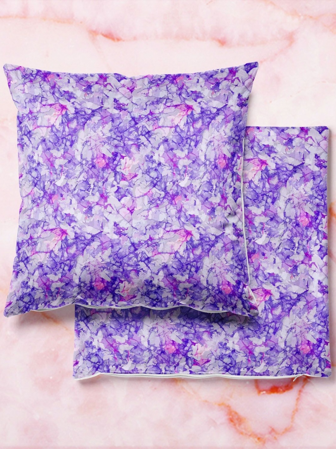 

ArtzFolio Multicoloured Set of 2 Square Cushion Covers, Multi