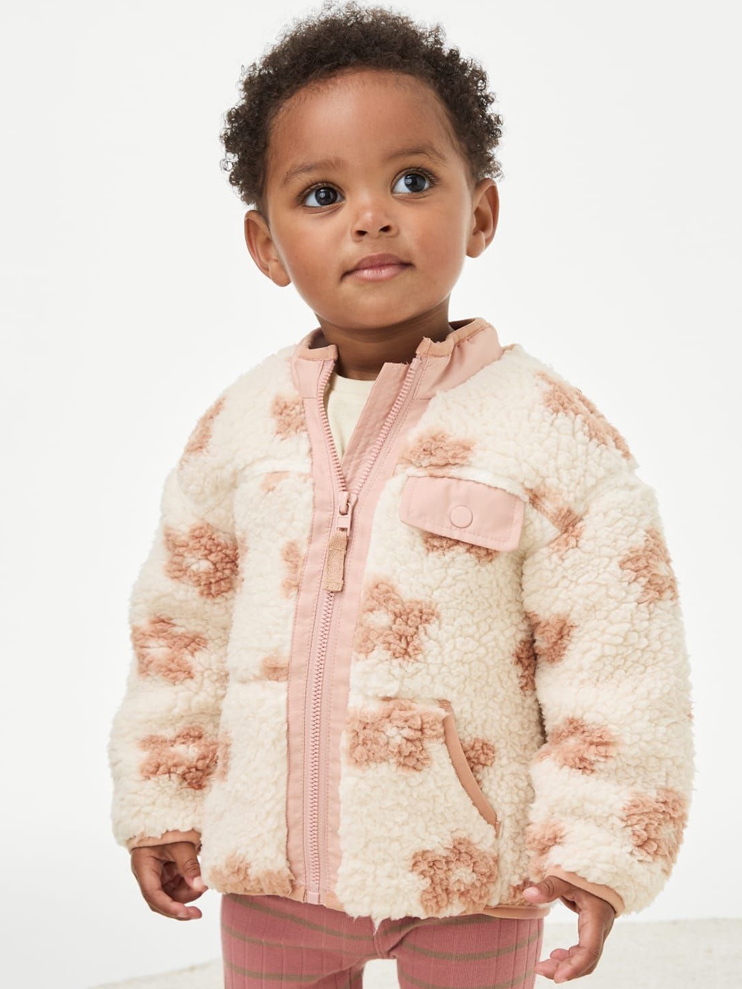 

Marks & Spencer Girls Checked Polyester Longline Tailored Jacket, Multi