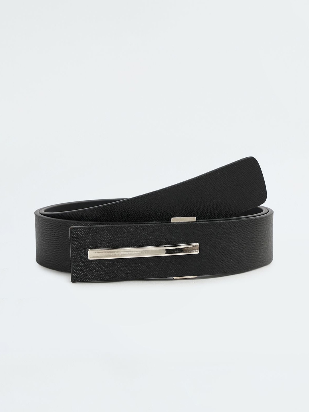 

max Men Leather Interlock Belt, Black