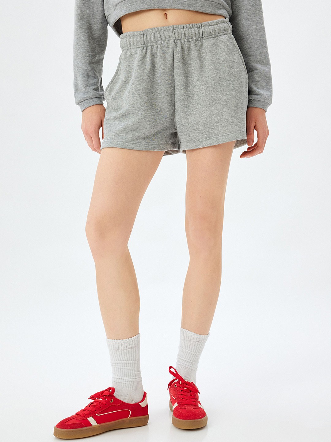 

Koton Women Shorts, Grey