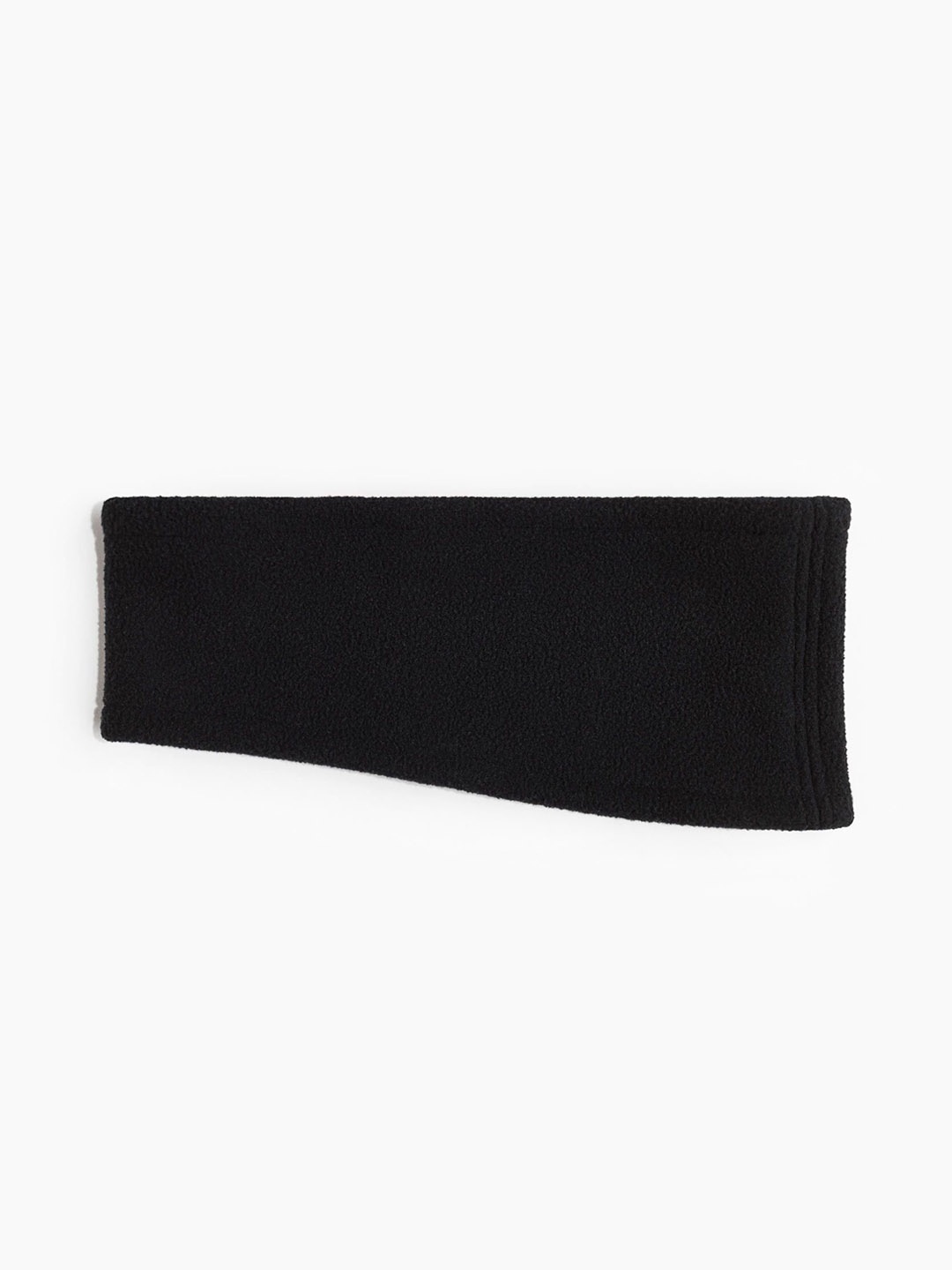 

H&M Fleece Sports Headband, Black