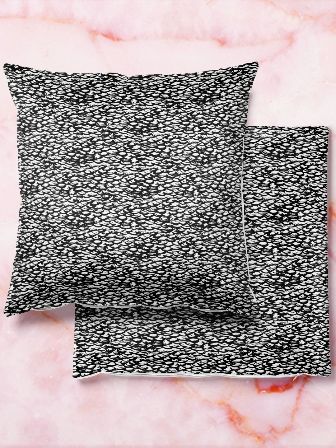 

ArtzFolio Multicoloured Set of 2 Square Cushion Covers, Multi