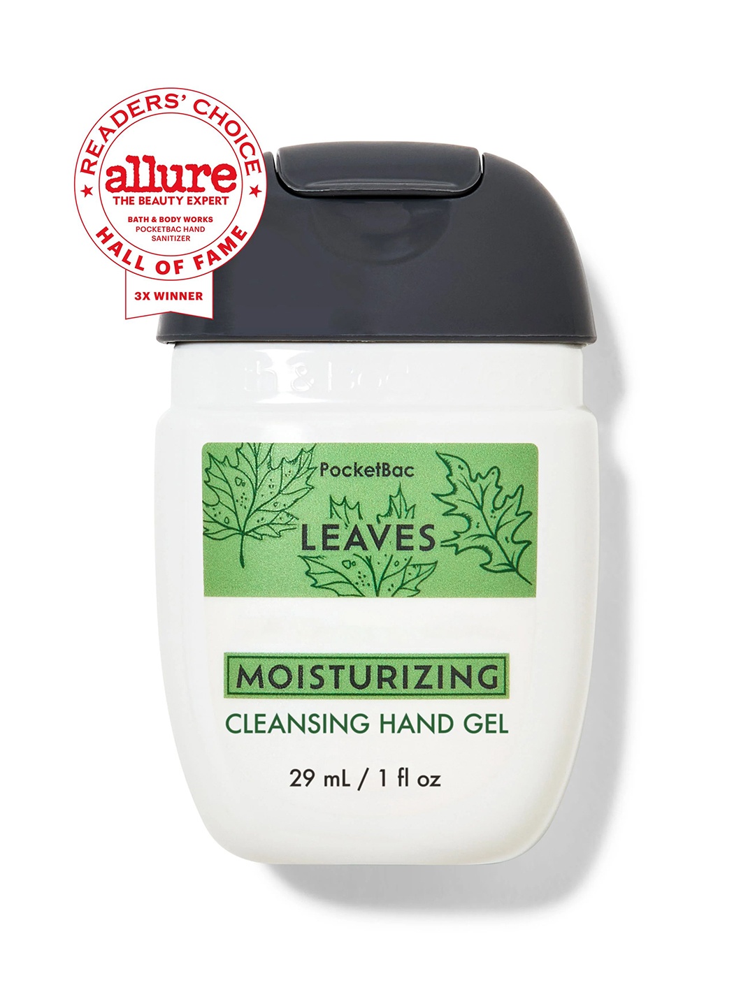 

Bath & Body Works Leaves PocketBac Cleansing Hand Gel - 29ml, White