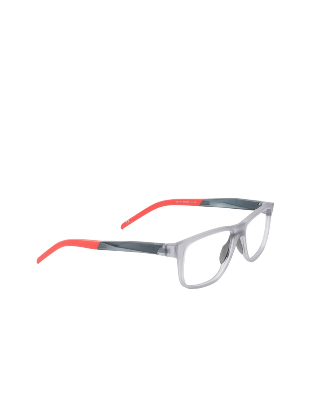 

Specsmakers Unisex Full Rim Rectangle Frames, Grey