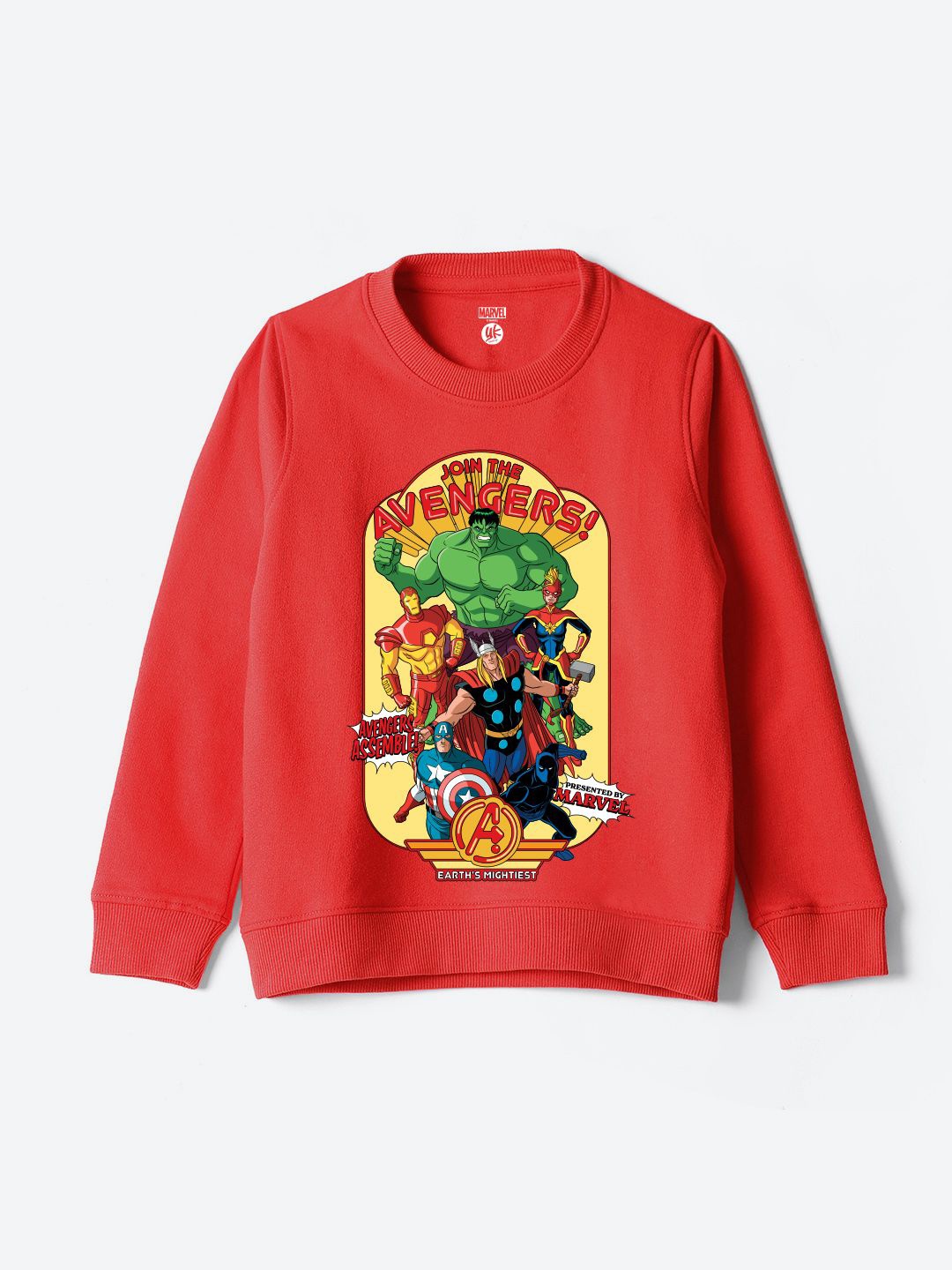 

YK Disney Boys Printed Sweatshirt, Red