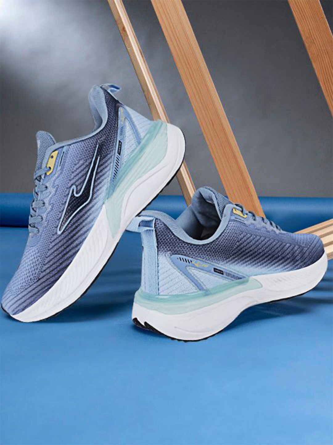 

Lancer Navigator Men Textile Running Shoes, Blue