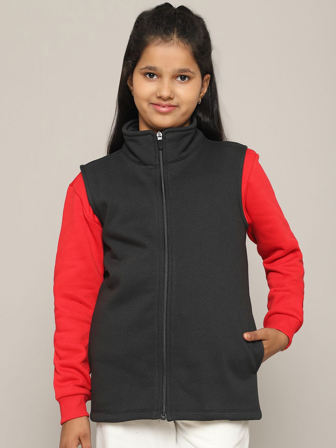 

Rute Girls Jacket, Black