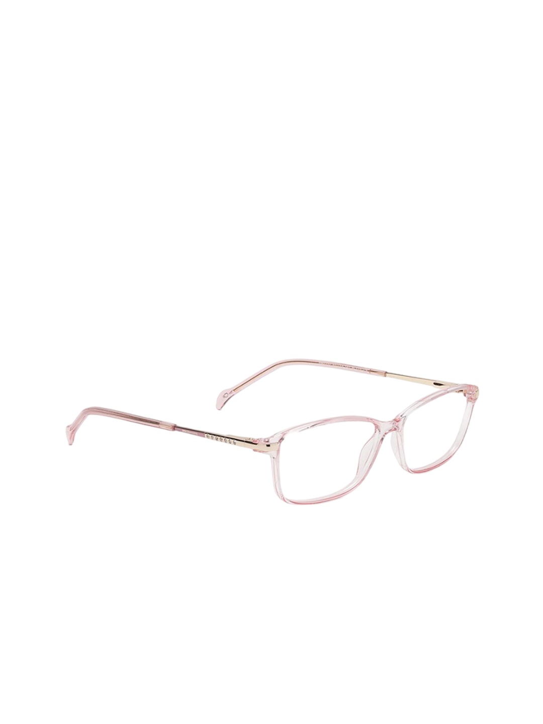 

Specsmakers Unisex Full Rim Rectangle Frames, Pink