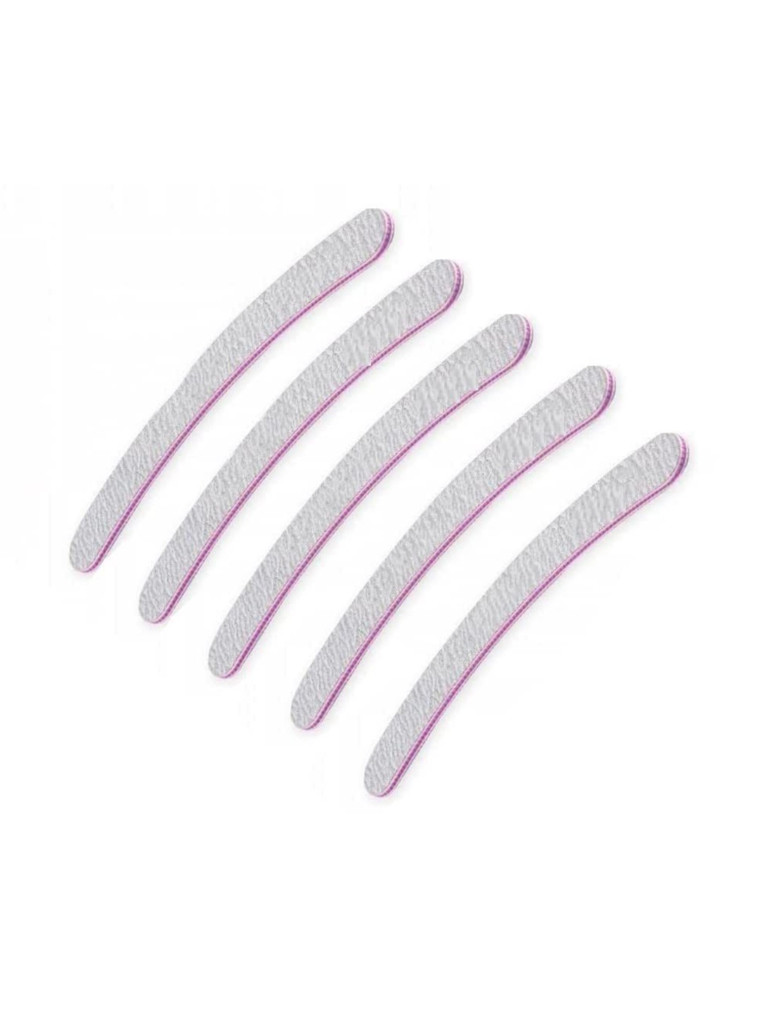 

Scheibe Set Of 5 Banana Shape Nail Buffer, Grey