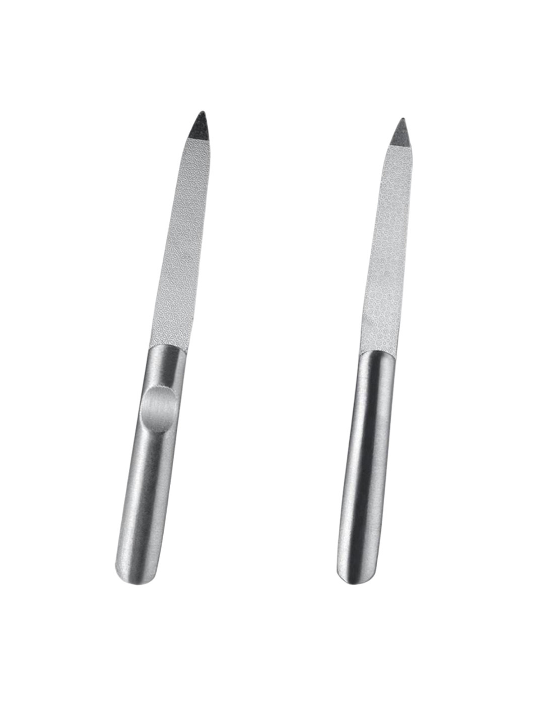 

Scheibe Set Of 2 Stainless Steel Nail Filer, Silver