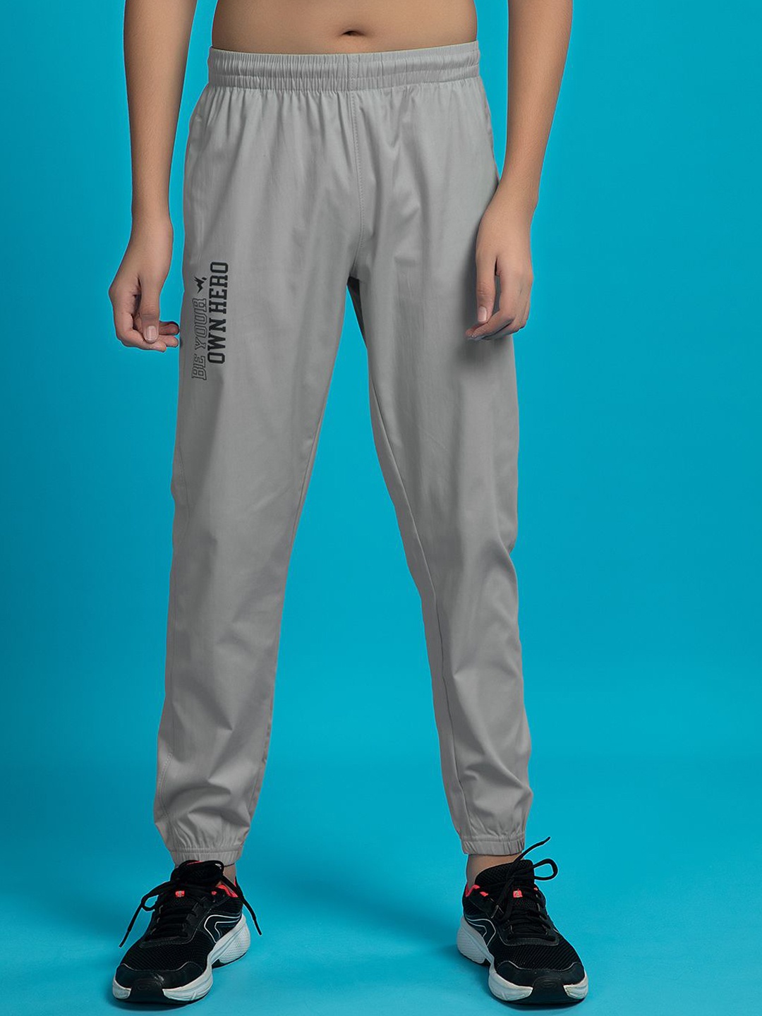 

Technosport Boys Antimicrobial Slim-Fit Joggers With Techno Guard, Grey