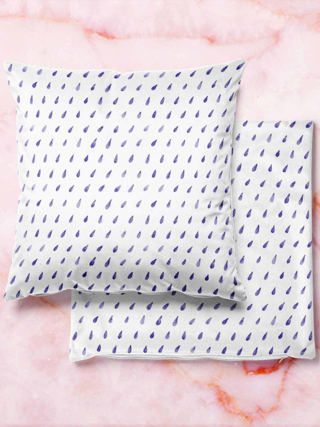 

ArtzFolio Multicoloured Set of 2 Square Cushion Covers, Multi