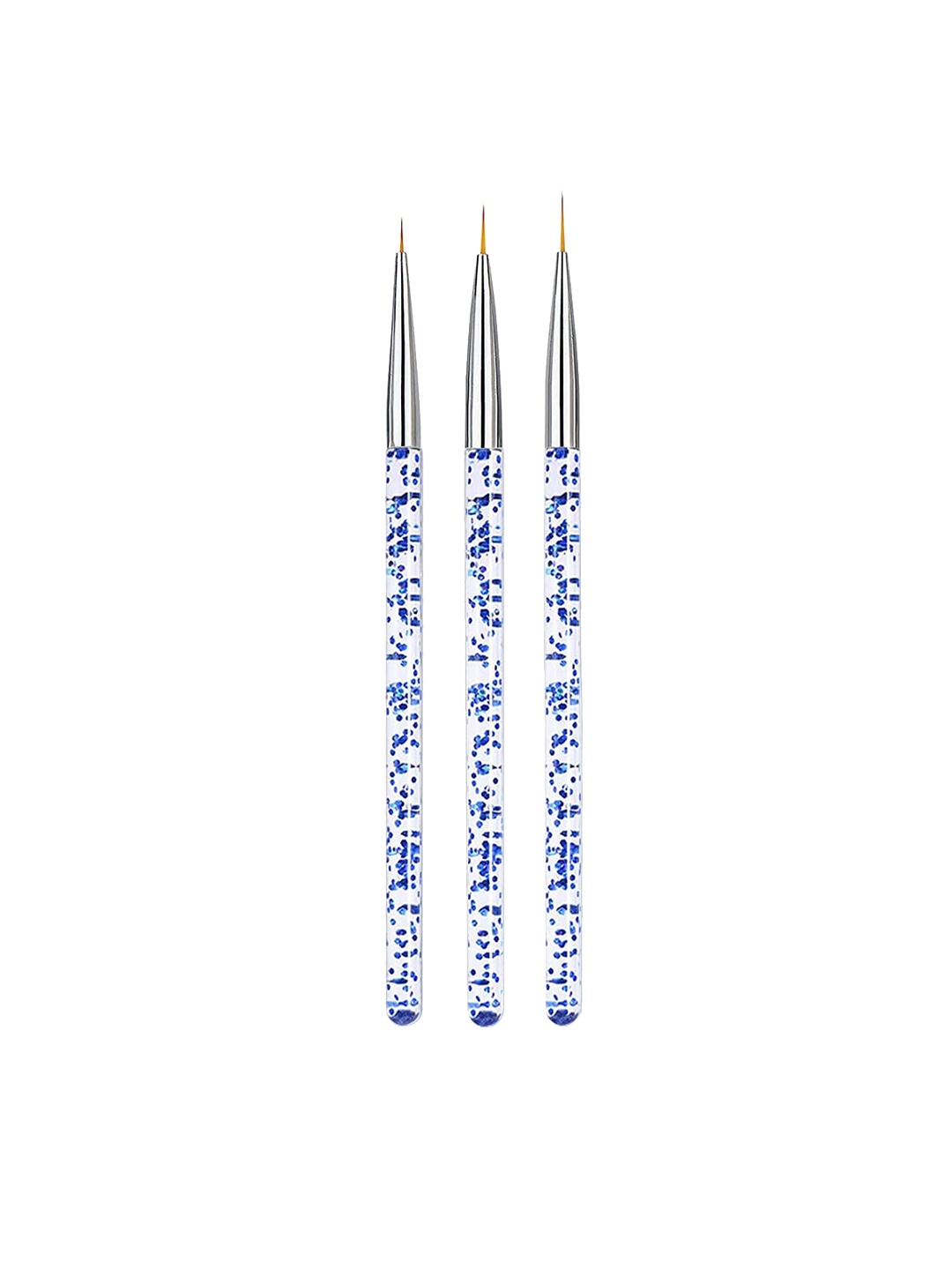 

Scheibe Set Of 3 Nail Art Detailing Brushes, White