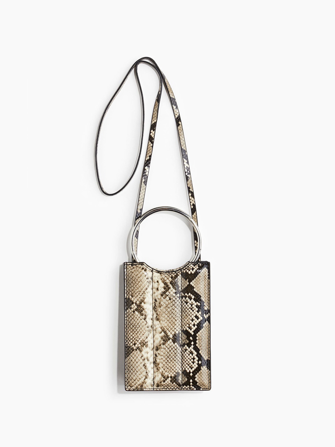 

H&M Quilted Phone Bag, Beige