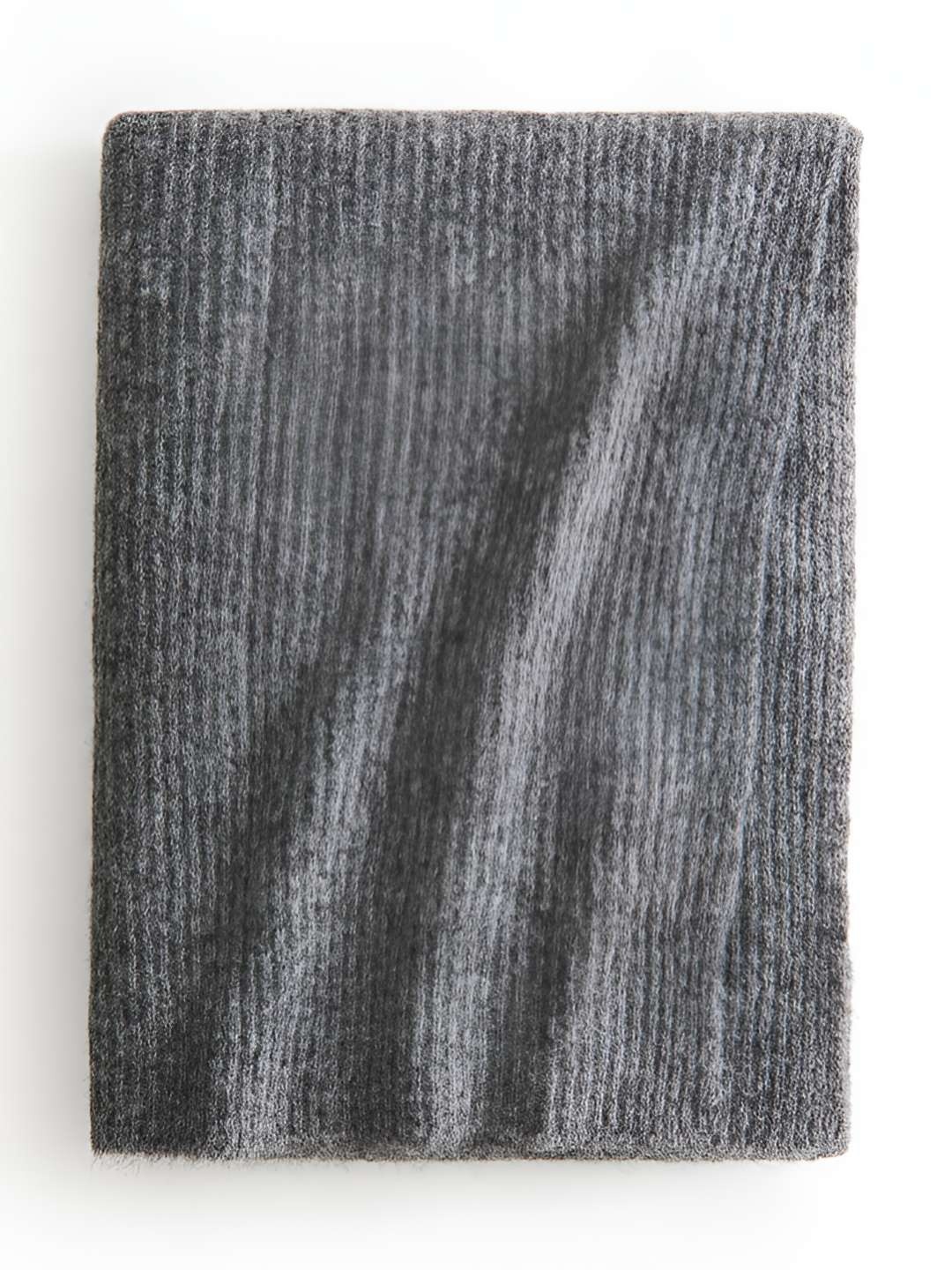 

H&M Grey Rib Knit Blanket