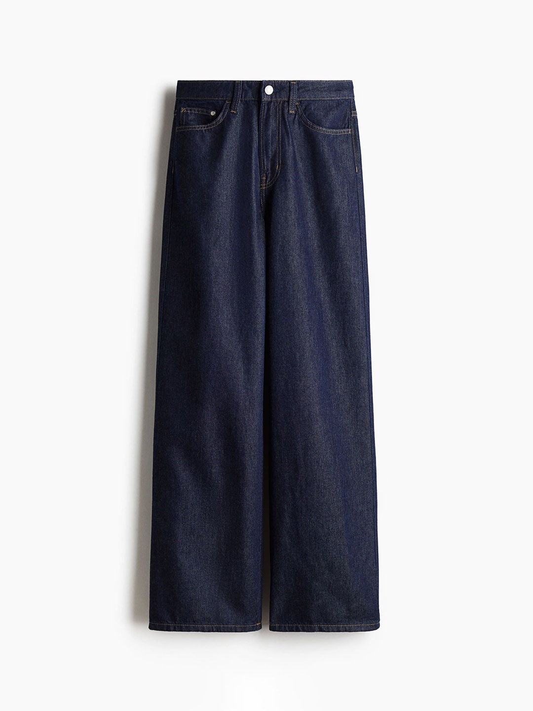 

H&M Women Wide Ultra High Jeans, Blue