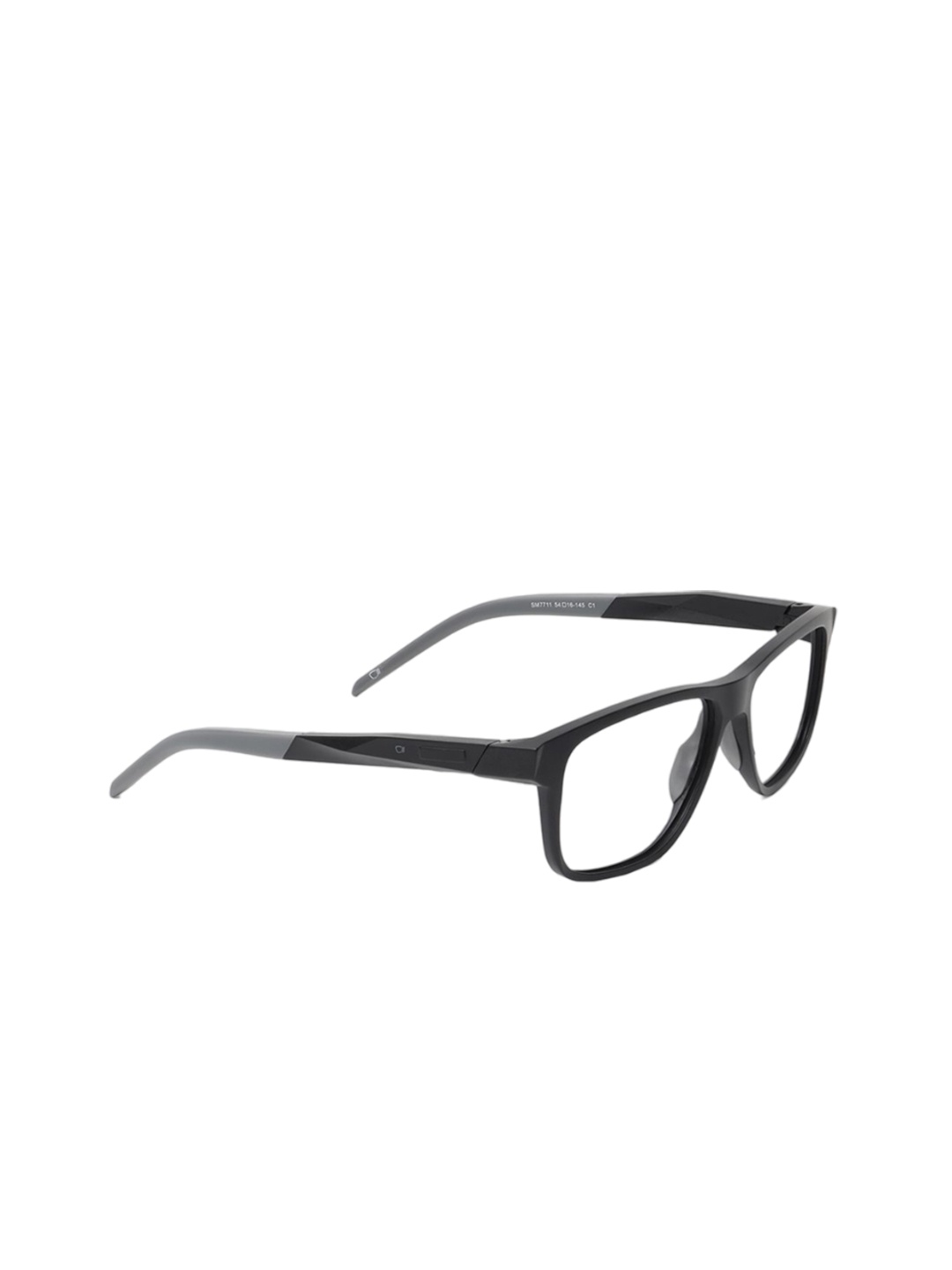 

Specsmakers Unisex Full Rim Rectangle Frames, Black