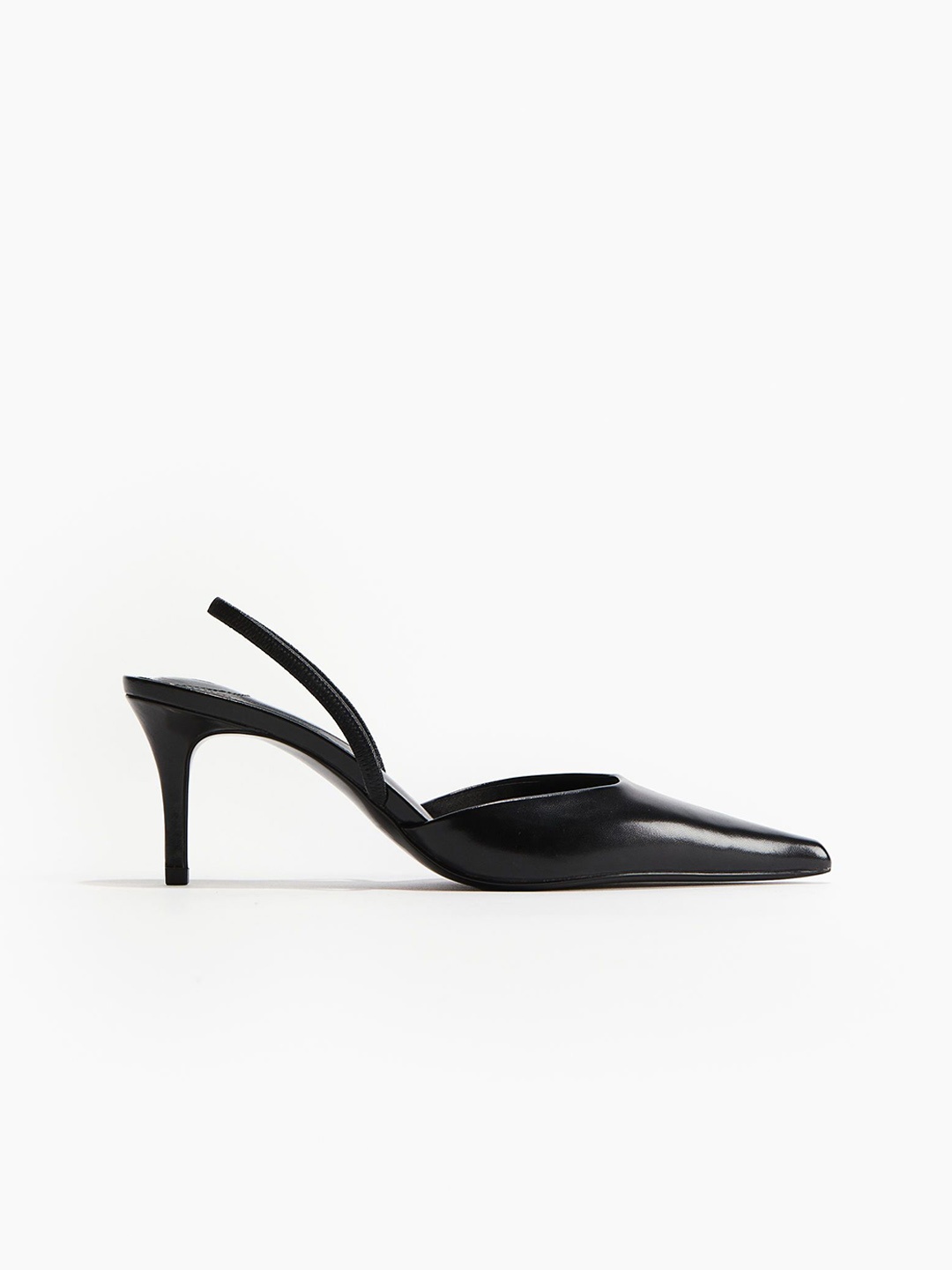 

H&M Slingback Court Shoes, Black