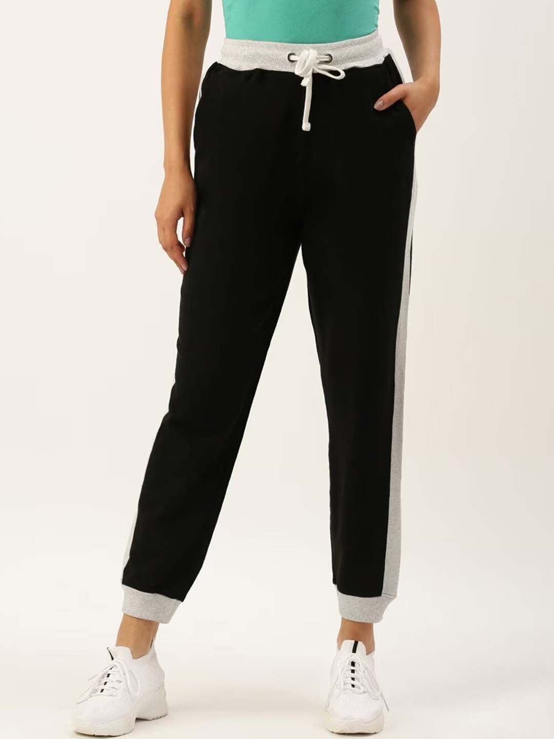 

ARISE Women Mid Rise Regular Fit Joggers, Black