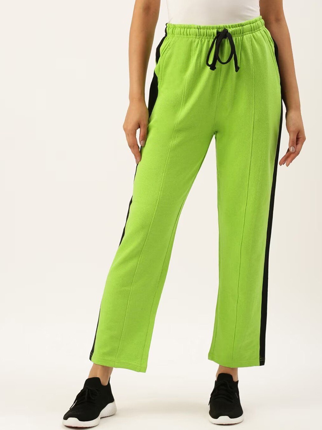 

ARISE Women Mid-Rise Regular Fit Track Pants, Green