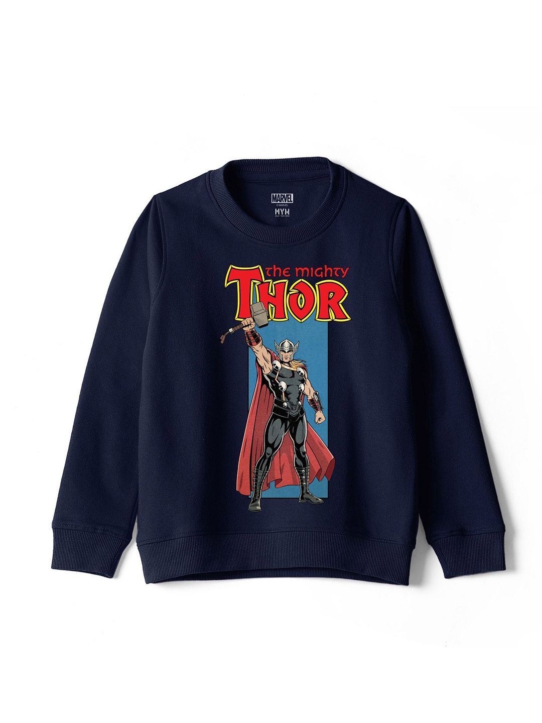 

Wear Your Mind Boys Printed Pullover Sweatshirt, Blue