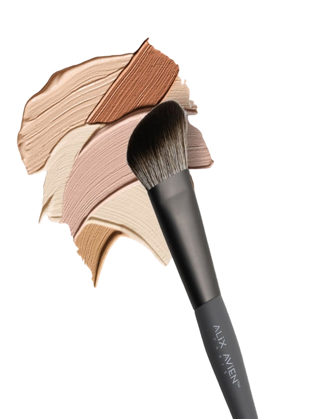 

ALIX AVIEN PARIS Angled Tip Even Sculpting Contour Brush, Brown