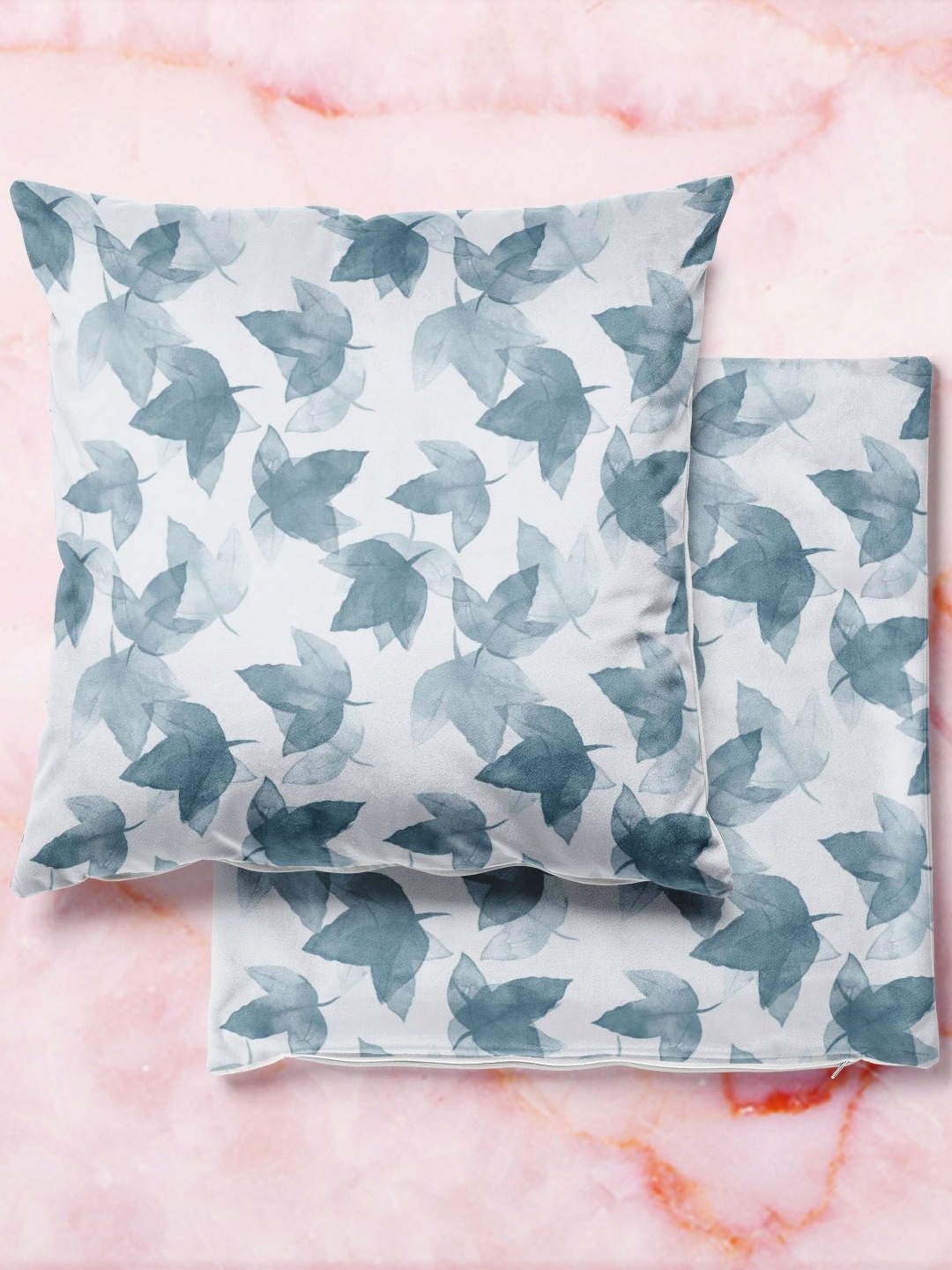 

ArtzFolio Multicoloured Set of 2 Velvet Square Cushion Covers, Multi