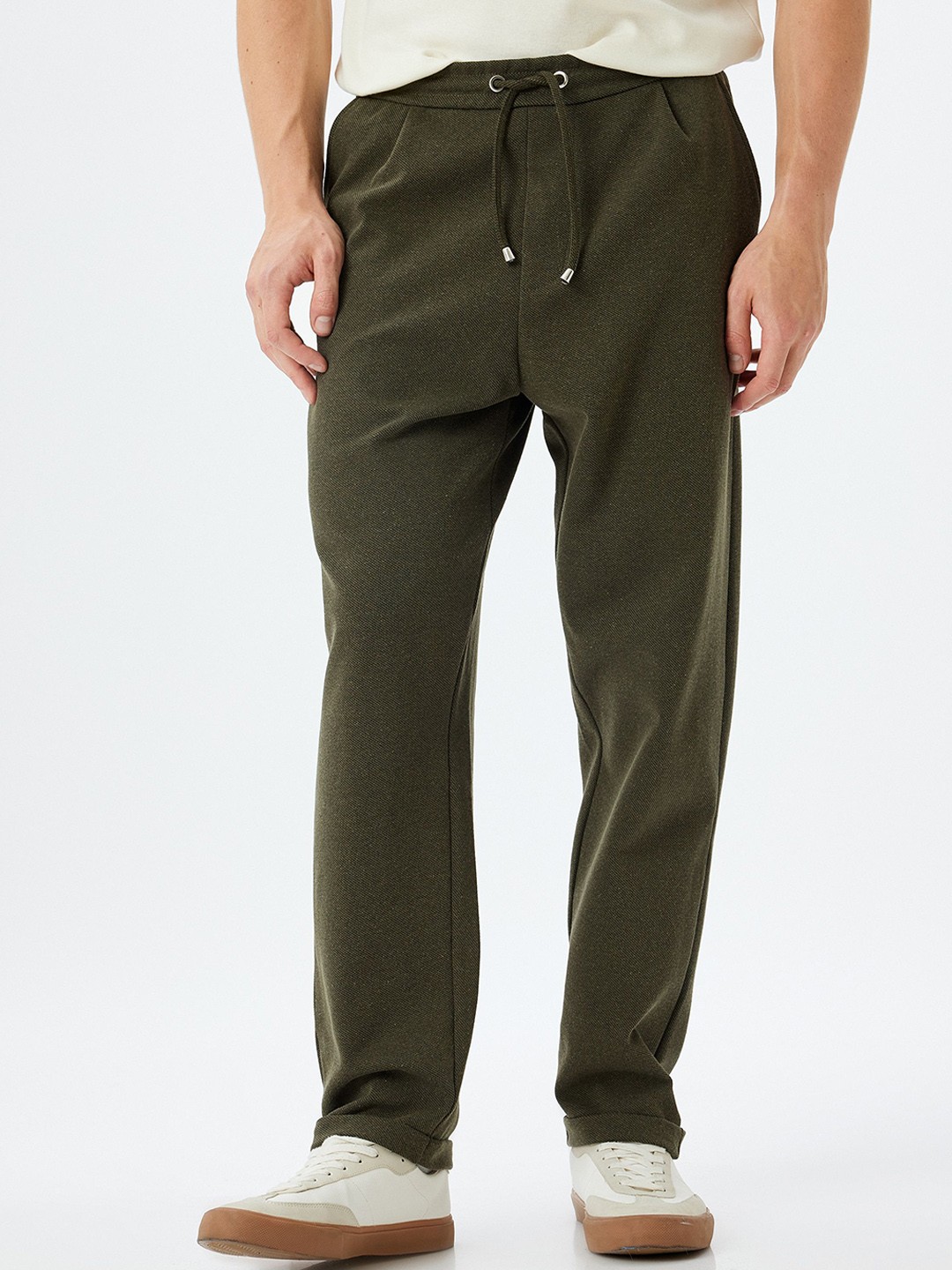 

Koton Men Mid Rise Track Pants, Green