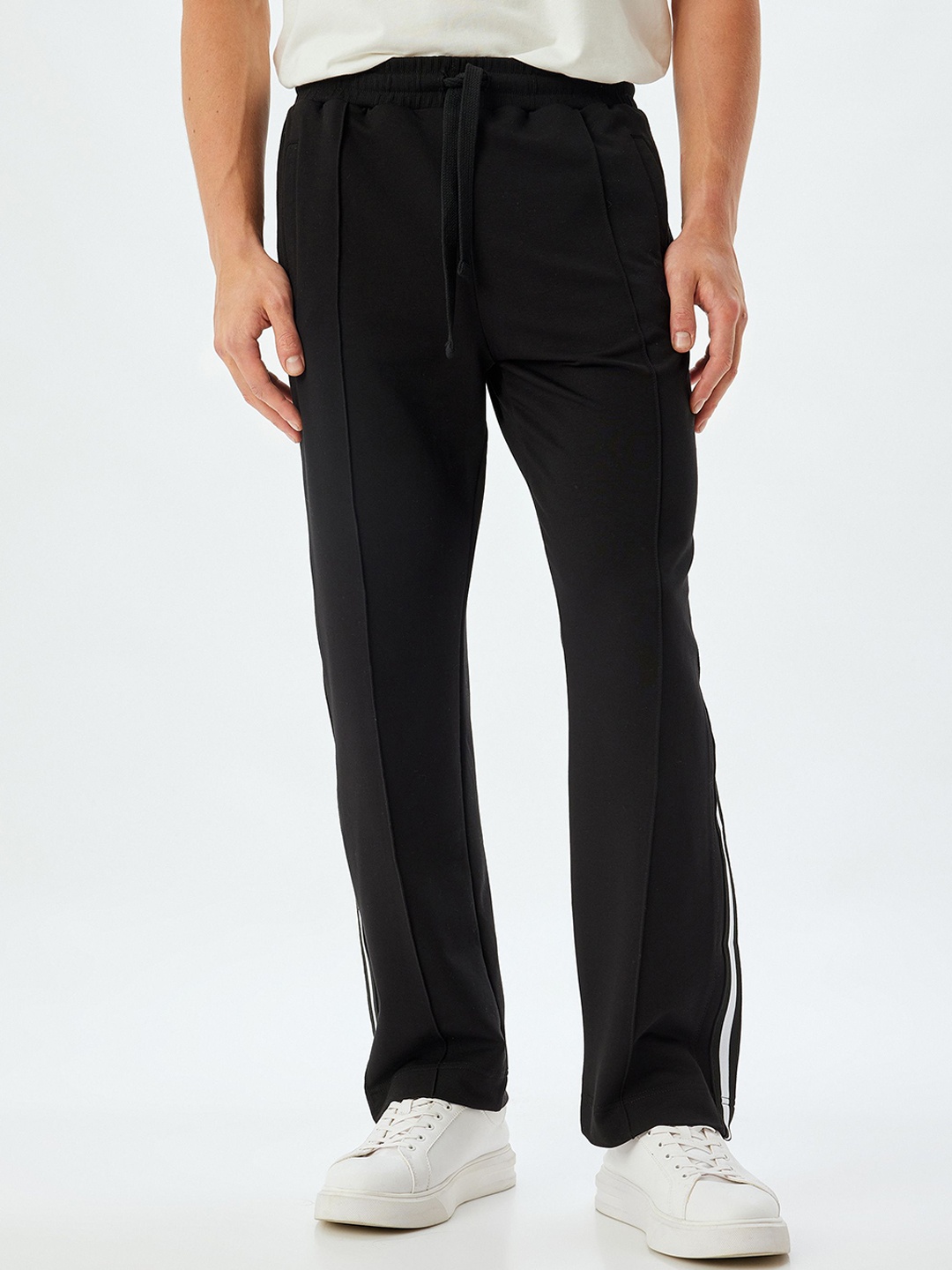 

Koton Men Mid-Rise Track Pants, Black