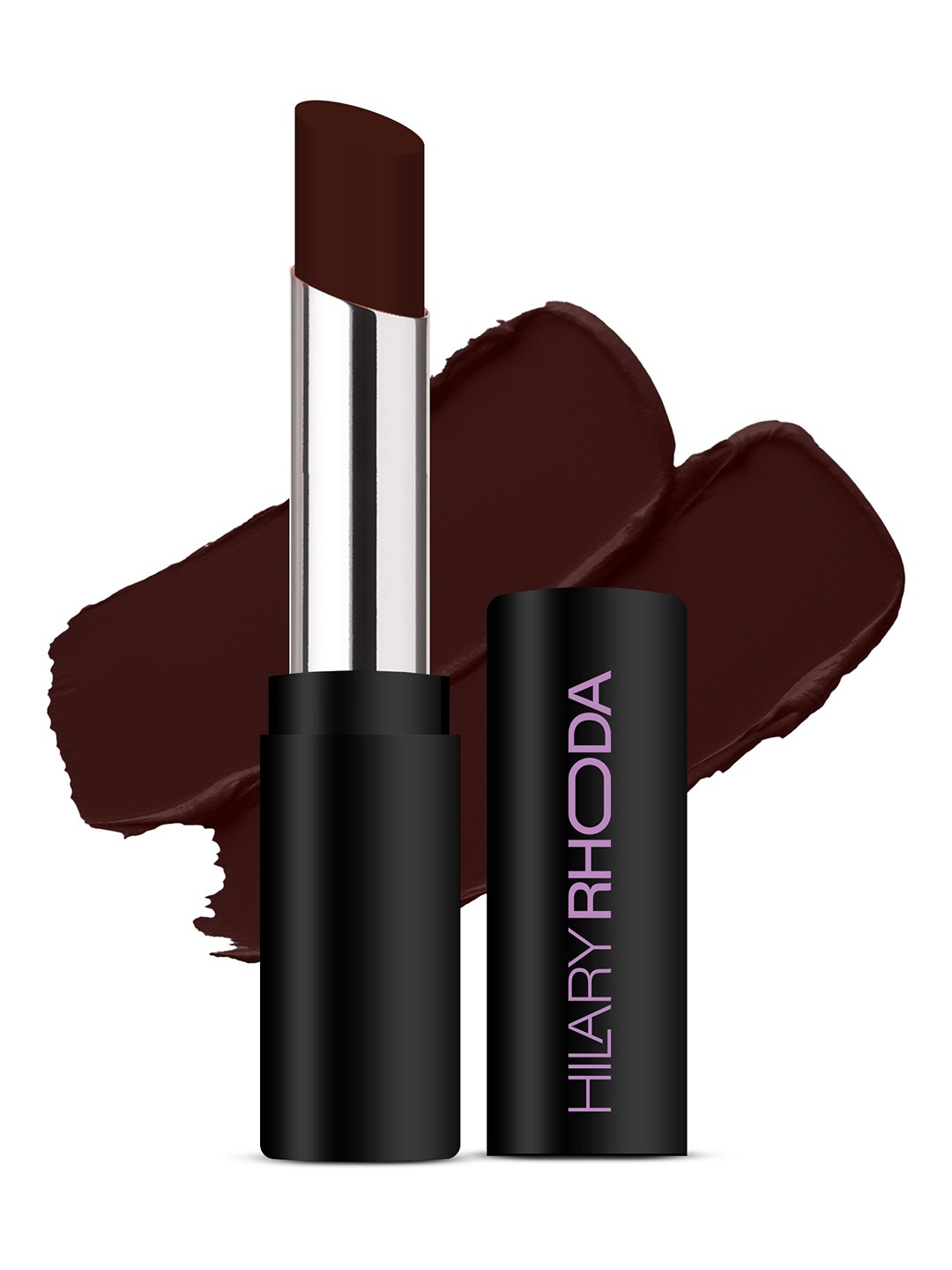 

Hilary Rhoda Power Stay Non-Transfer Matte Lipstick with Shea Butter - Brownie 09, Brown