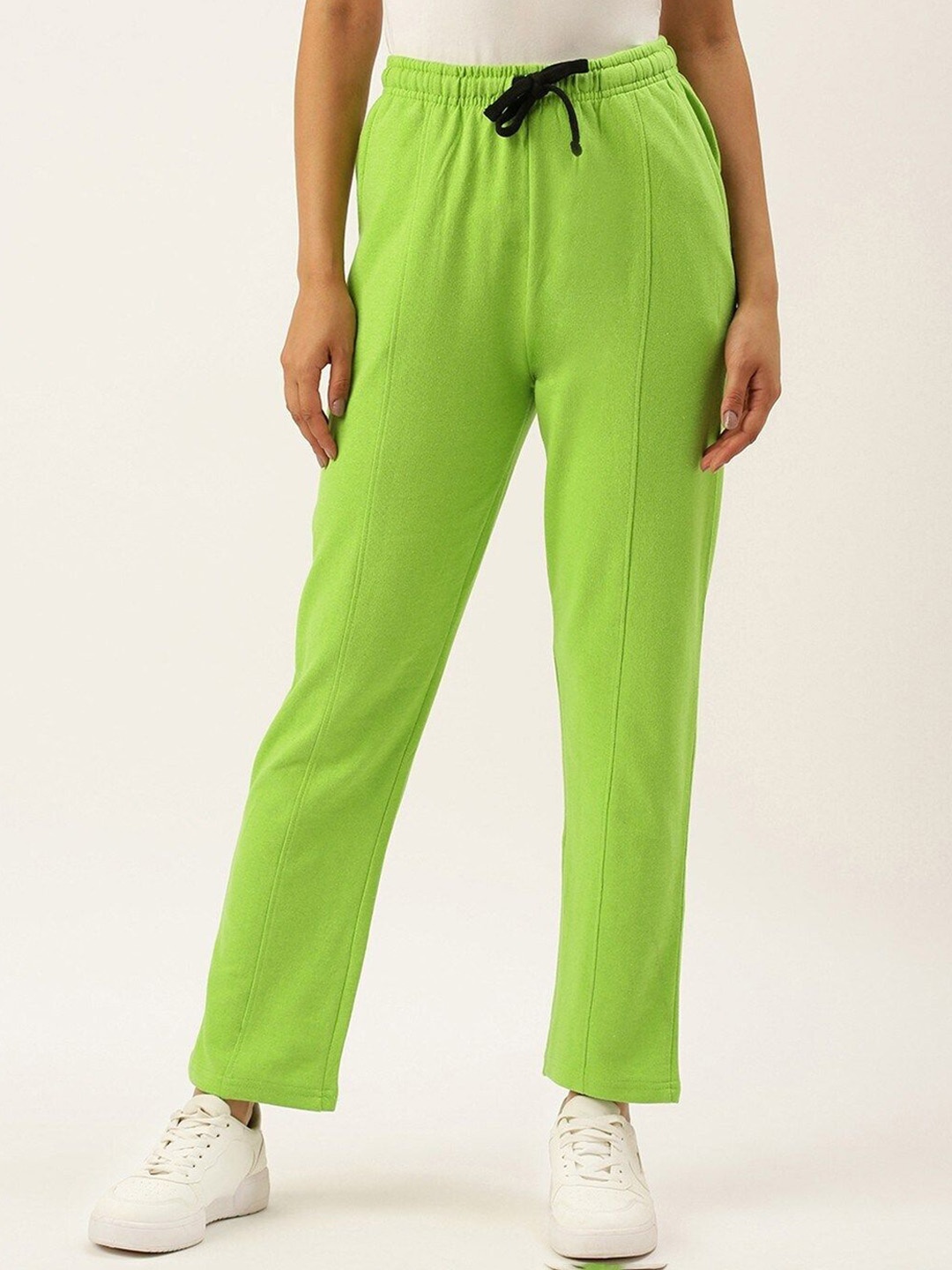 

ARISE Women Mid-Rise Regular Fit Track Pants, Green